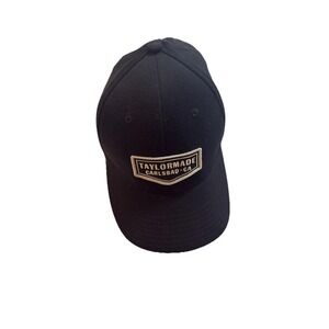 TaylorMade Carlsbad, CA Men's Golf Hat A-flex size Small NEW Black